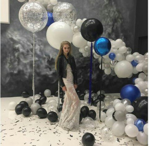 Фотозона из воздушных шаров